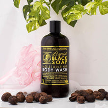 Load image into Gallery viewer, Liquid African Black Soap – Natural Skin Cleanser with Vitamins A, E & Iron