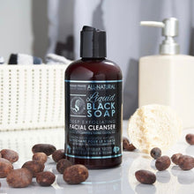 Load image into Gallery viewer, Liquid African Black Soap – Natural Skin Cleanser with Vitamins A, E & Iron